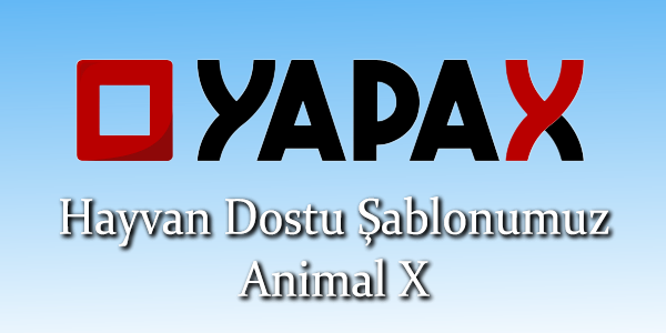 Animal X Şablon Örneği