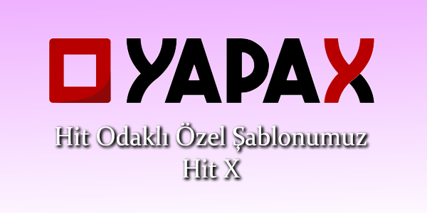 Hit X Şablon Örneği